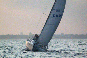Cracking Sail Down Solent on Route to Weymouth